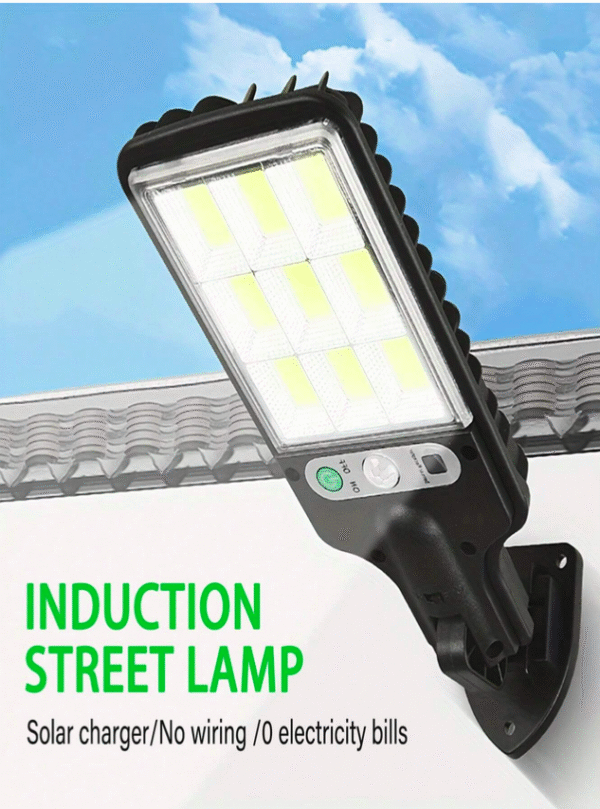 1/2/4/6/8pcs Bright Solar Outdoor Lights, Solar powered motion outdoor light. 108-cOB/white