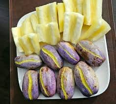 Cameroon dried plum segments.