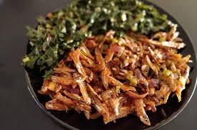 Zambia dried fish locally called Kapenta.